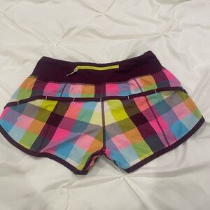 Lulemon multicolor shorts